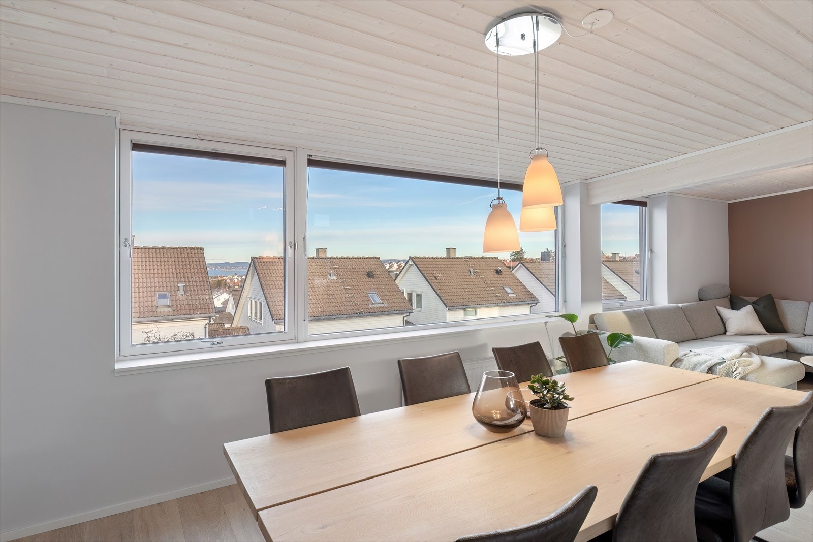 Stue - vannbåren varme i boligen Galleribilde