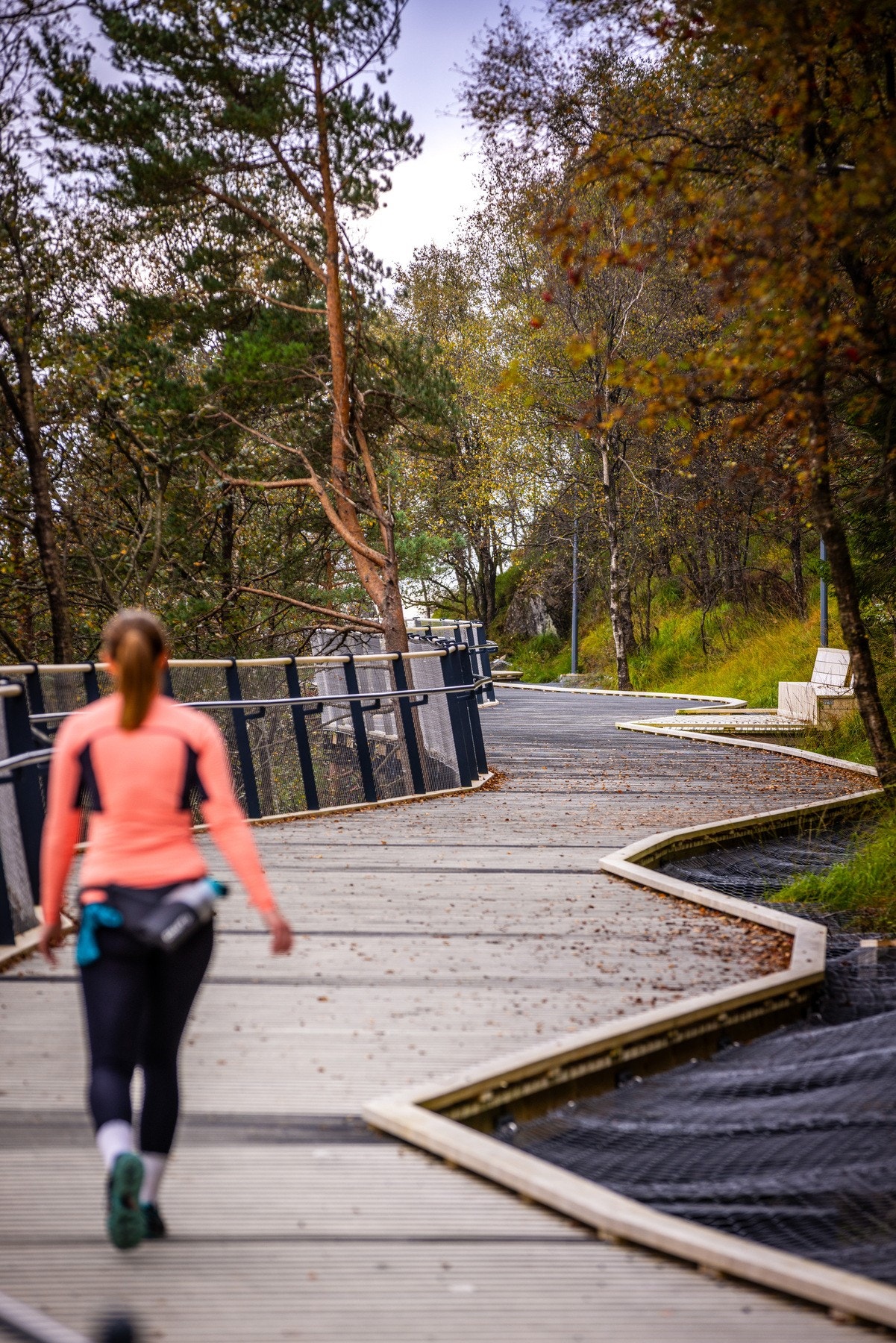 Fra boligen er det også kort vei til Løvstien Galleribilde