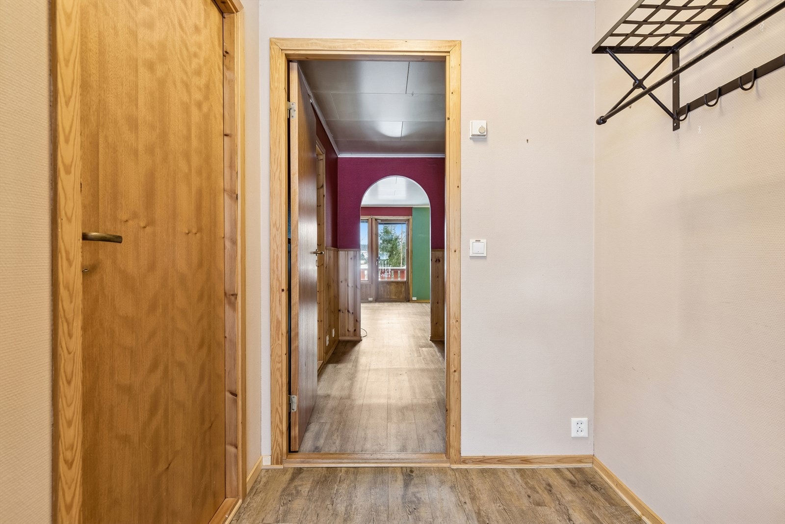 Her er alt på ett plan, noe som bidrar til en enkel og funksjonell hverdag. Galleribilde