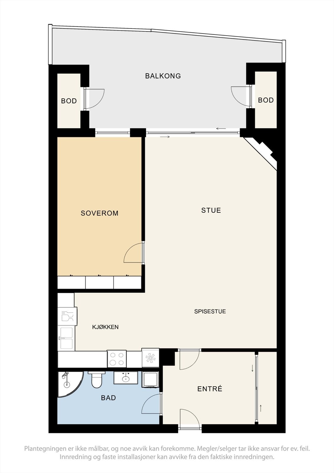 Plantegning. Galleribilde