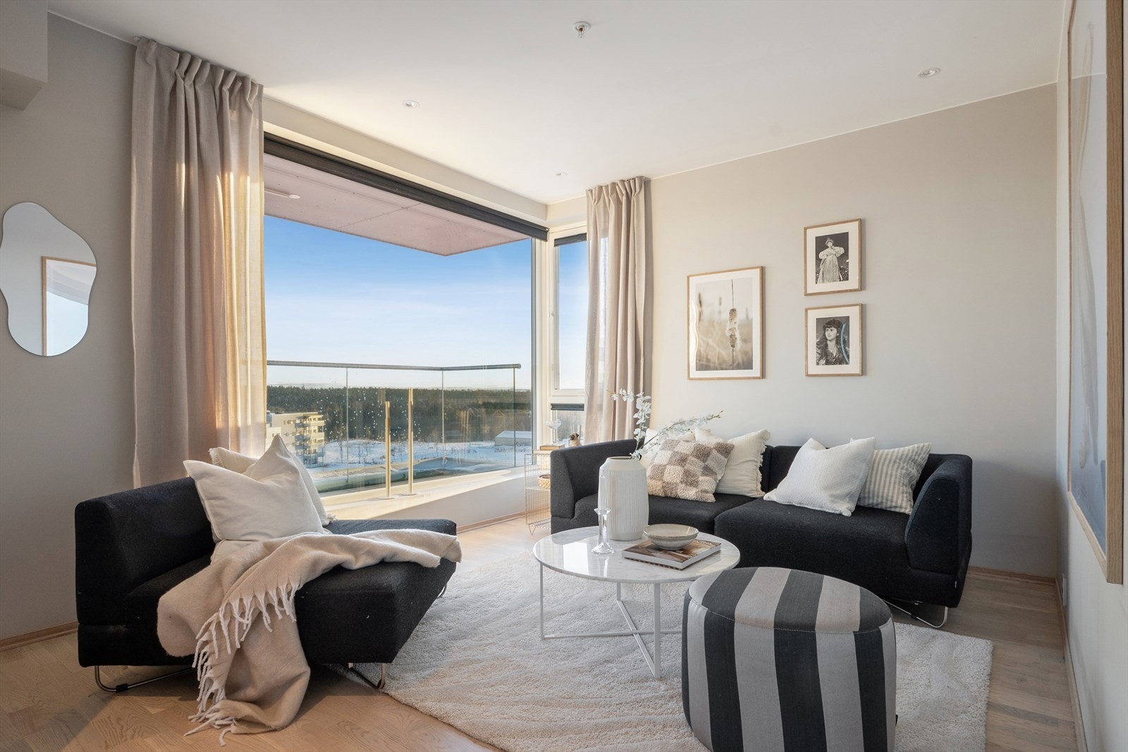 Sole allé 63 er en moderne 2-roms leilighet fra 2021 beliggende i et attraktivt område på Sole i Vestby. Galleribilde