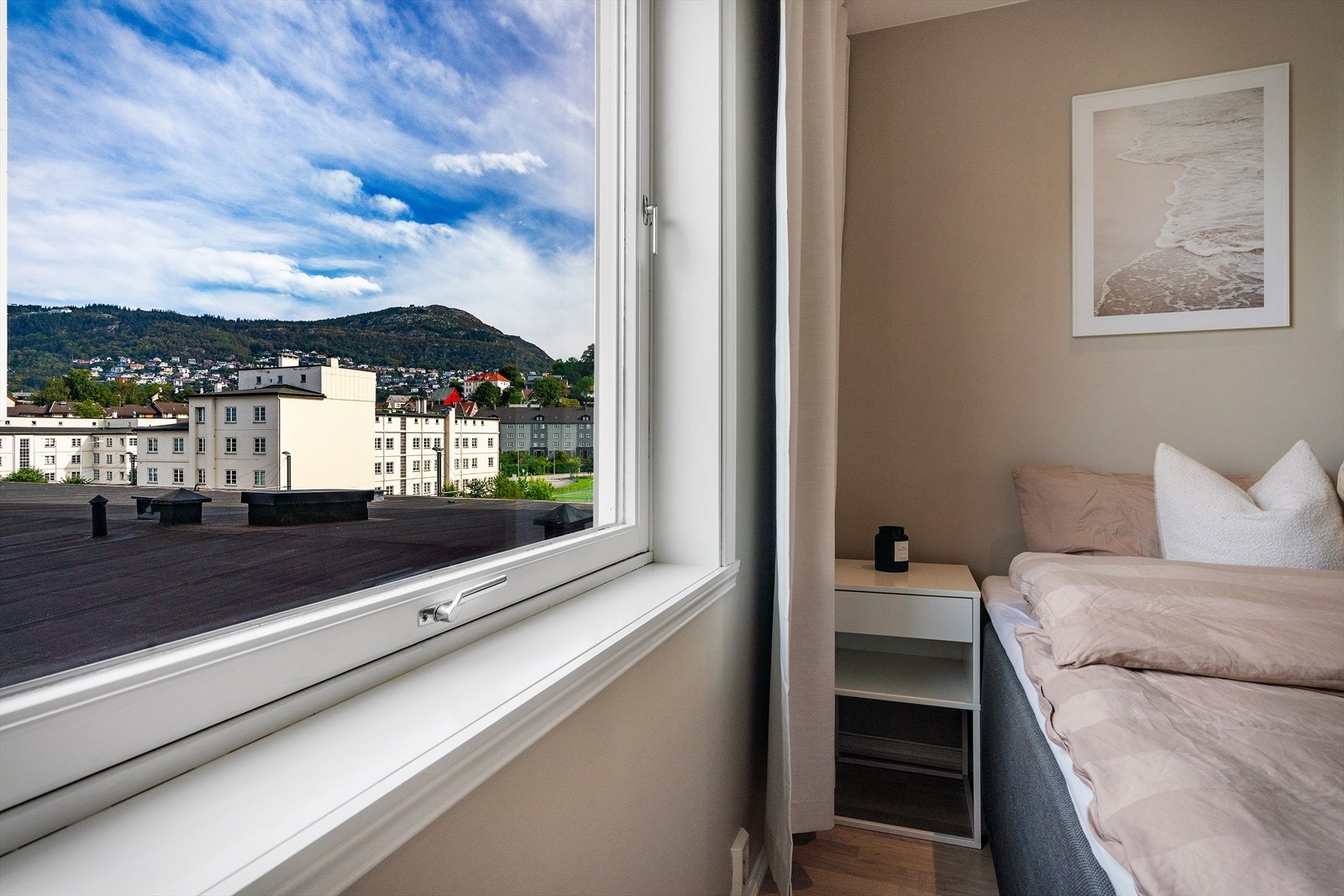 - Her våkner du til flotte utsiktsforhold - Galleribilde