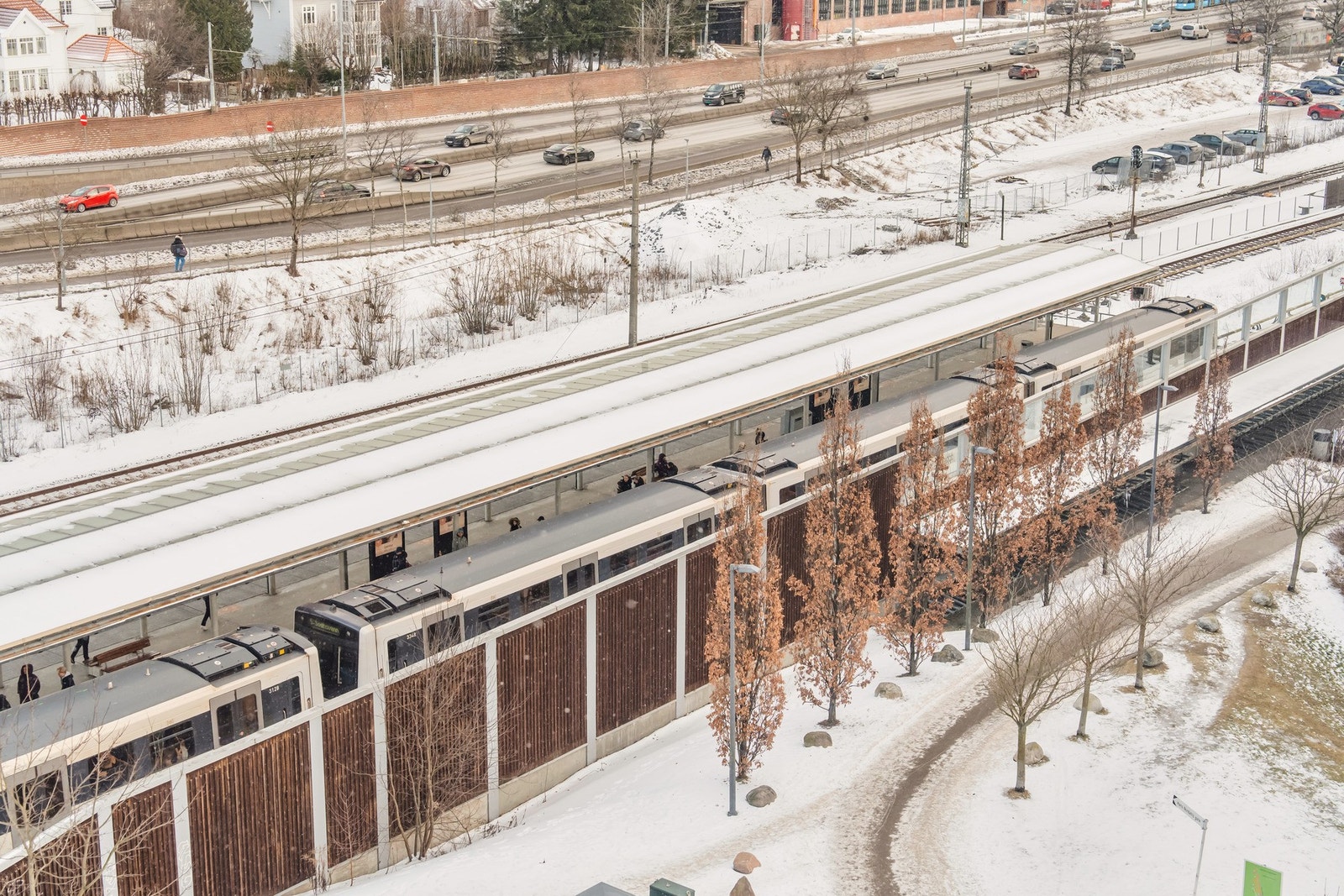 T-banen ligger et steinkast unna boligen Galleribilde
