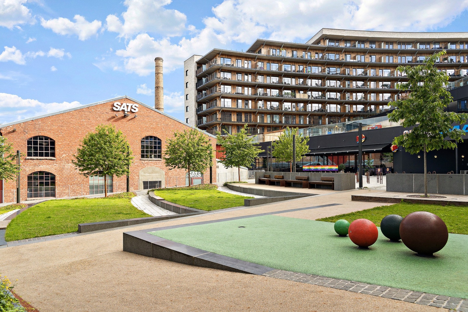 For den treningsglade har SATS flotte lokaler både på Nydalen og inne på Storo storsenter Galleribilde