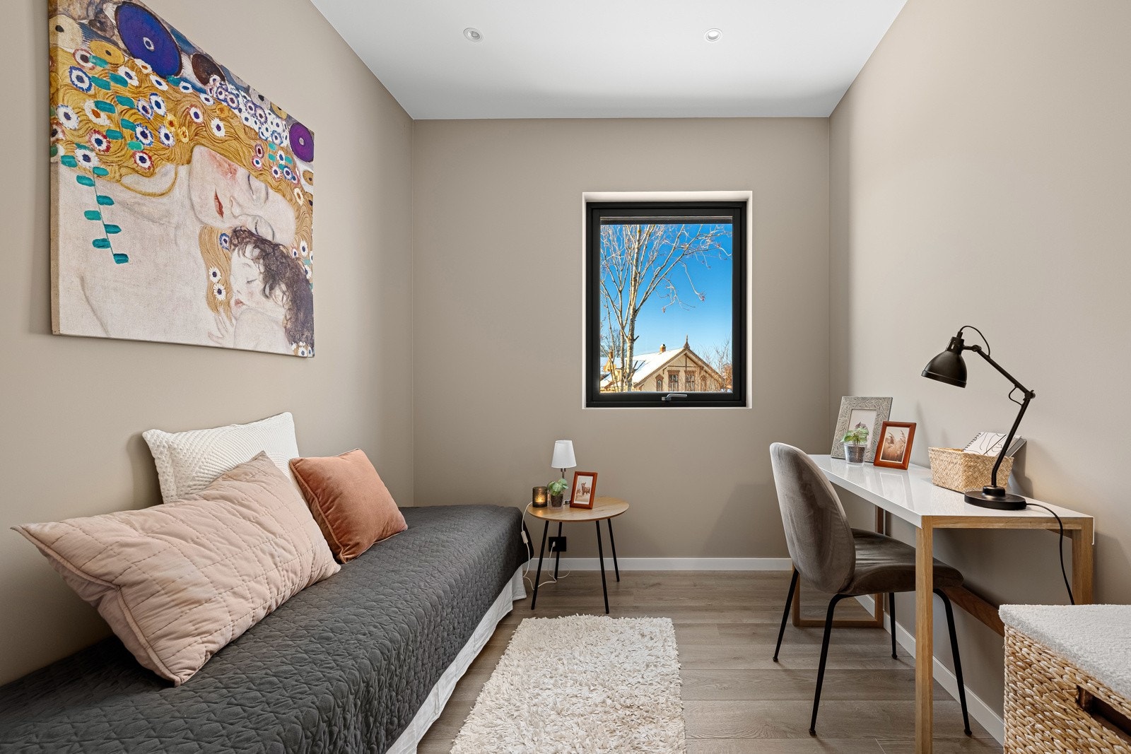 Soverom nr. 3 - passende rom for både barnerom, gjesterom, hobbyrom eller hjemmekontor. Galleribilde