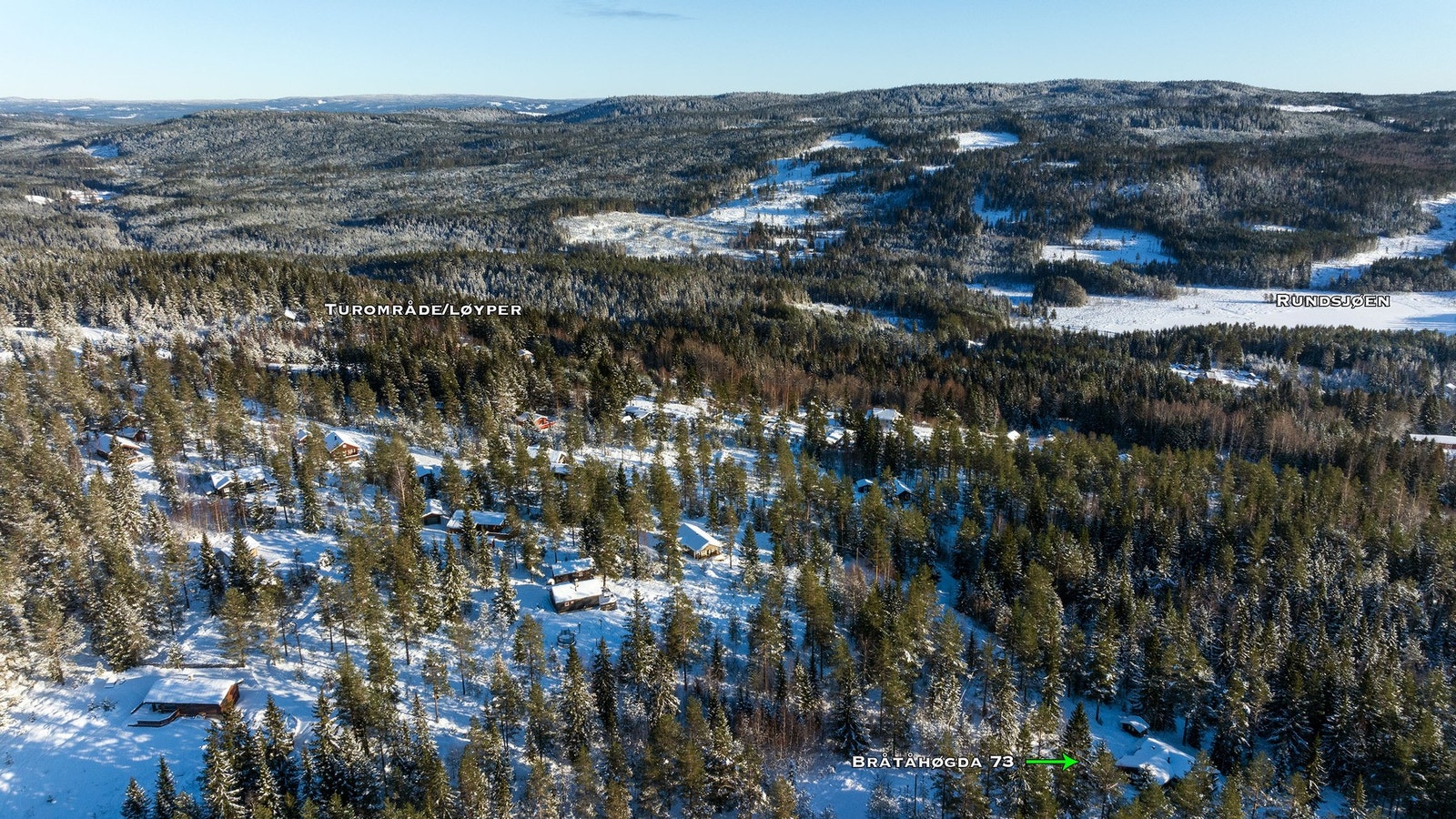 Området er kjent for stillhet, urørt natur og gode solforhold, og gir en ekte hyttefølelse langt unna hverdagens støy. Galleribilde
