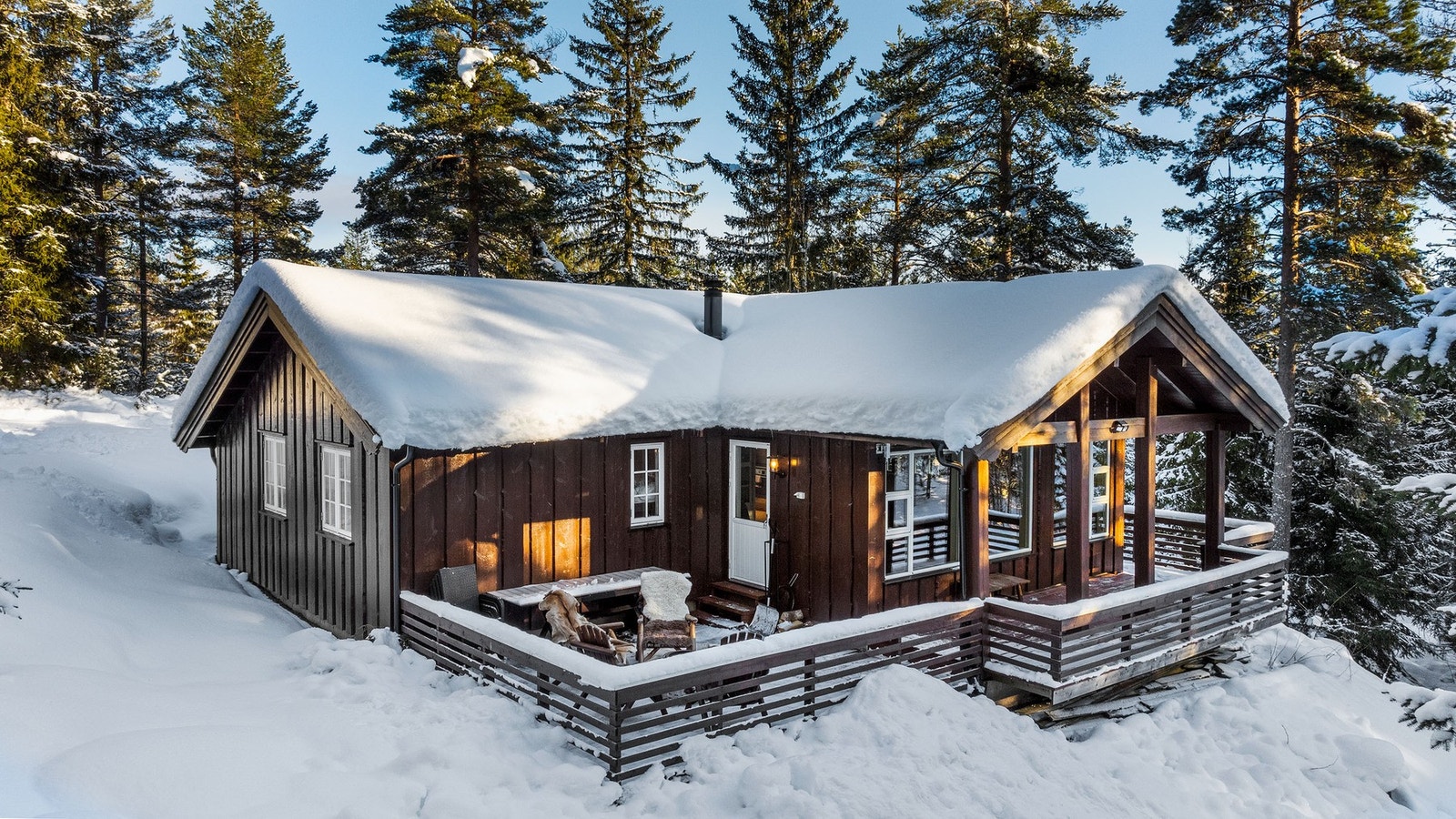 Fritidsboligen ble bygget i 2008 og fremstår som velholdt med en god standard. Galleribilde