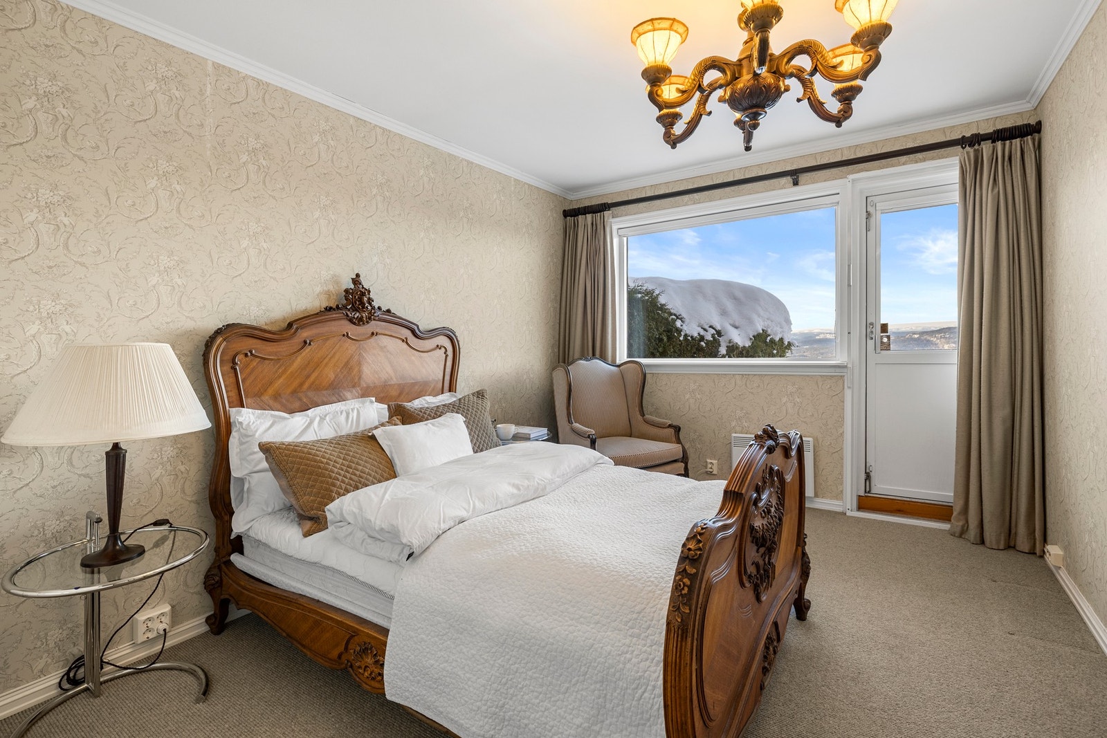 Leiligheten har to soverom av fin størrelse. Galleribilde