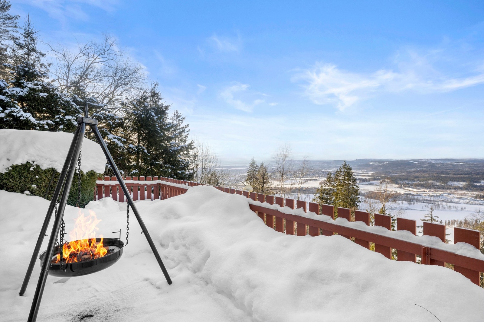 Denne utsikten vil man garantert aldri gå lei av. Galleribilde