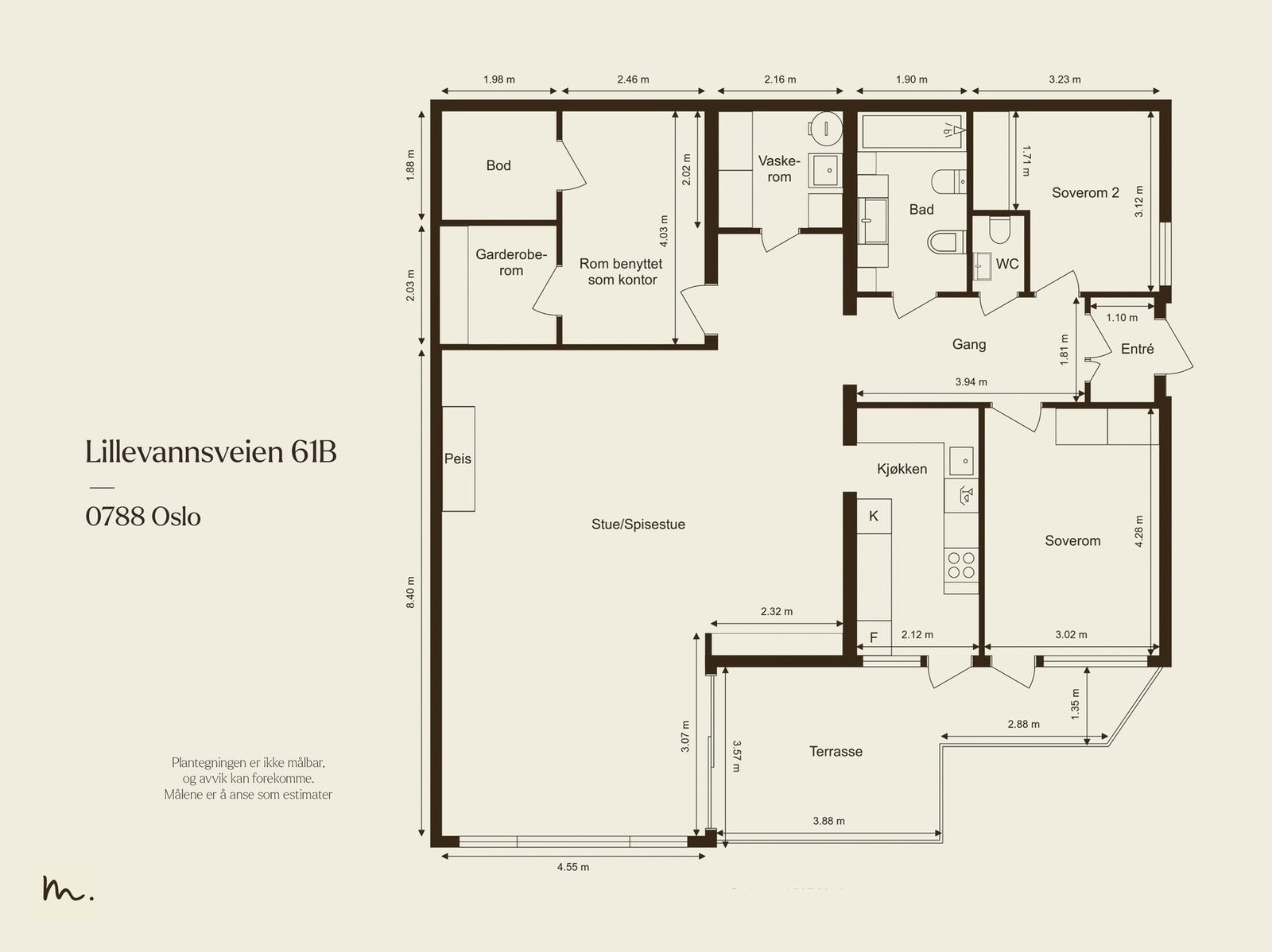 Plantegning. Galleribilde