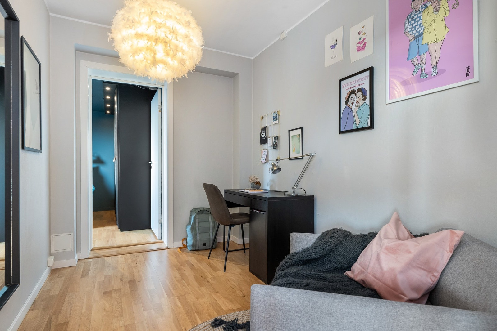 Dette blir i dag brukt som kontor. Galleribilde