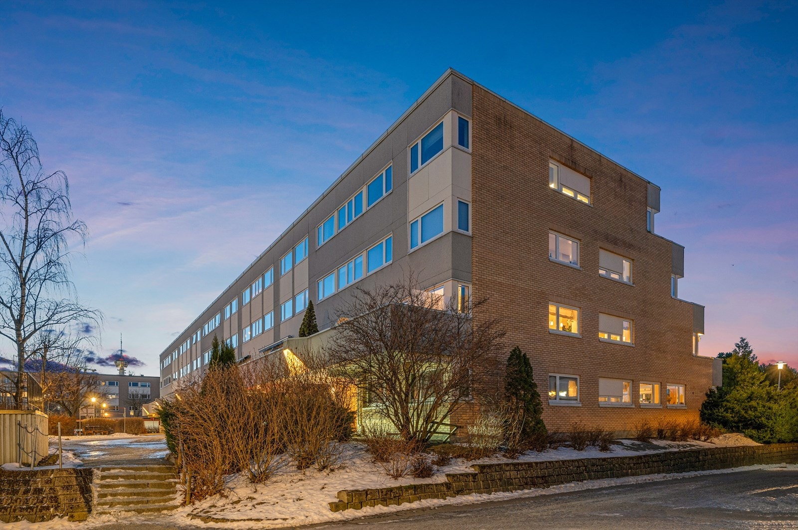 Leiligheten har en heldig hjørnebeliggenhet. Galleribilde