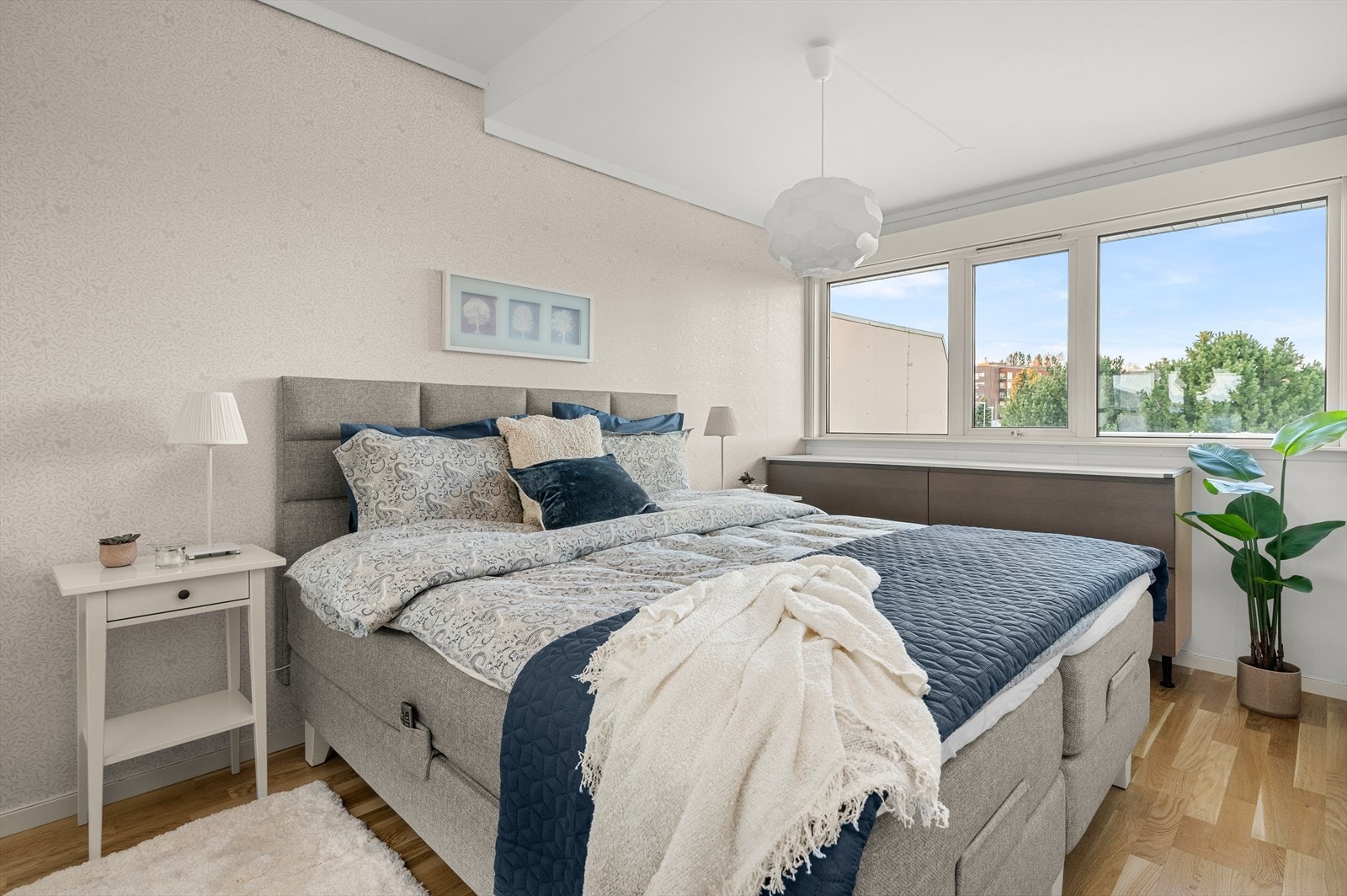 Leilighet har opprinnelig 4 stk. soverom men fremståri dag med 3 stk. Galleribilde