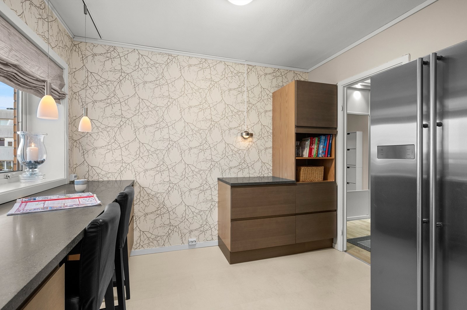 Blandebatteri med Quooker som kan gi deg kaldt, varmt og kokende vann fra samme kran Galleribilde