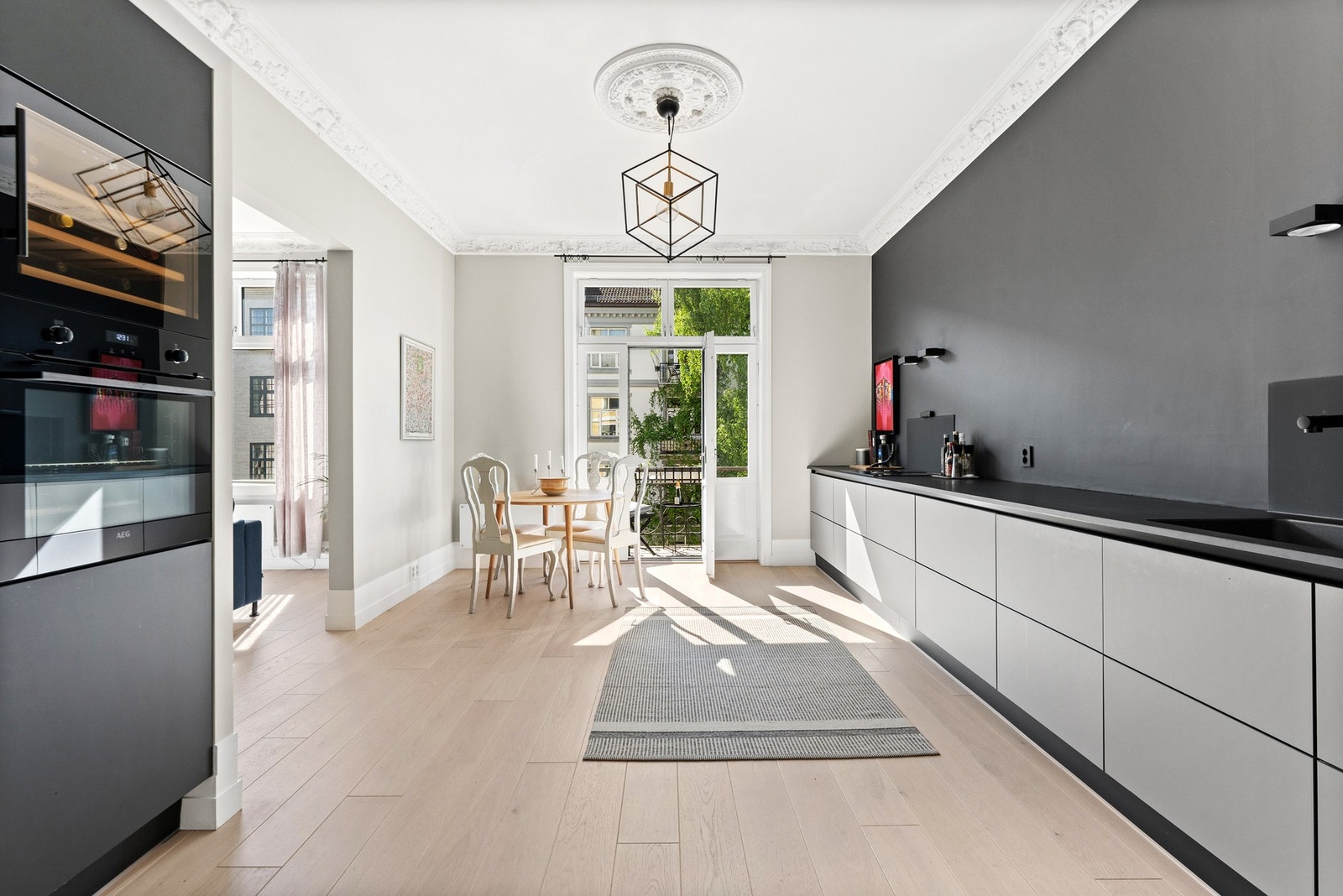 Leiligheten ble vesentlig påkostet i 2019. Galleribilde