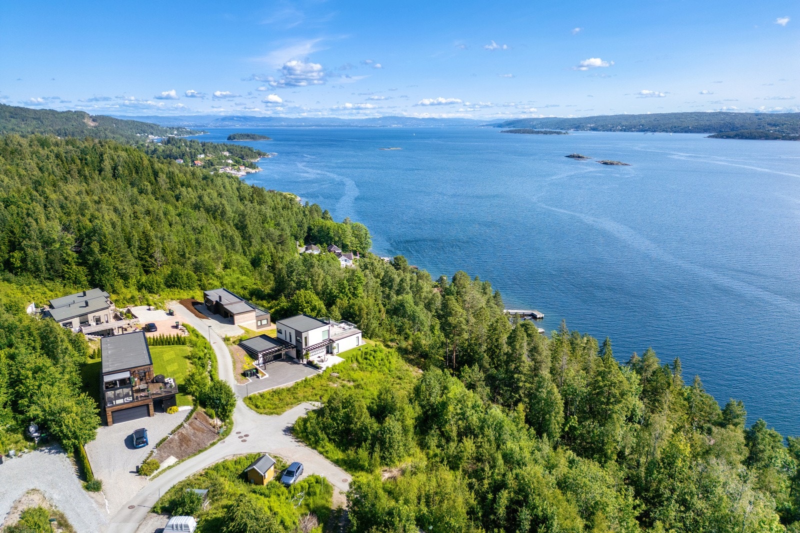 Tomten har flott utsikt Galleribilde