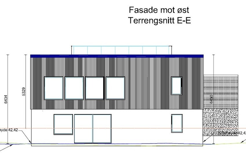 fasade øst Galleribilde