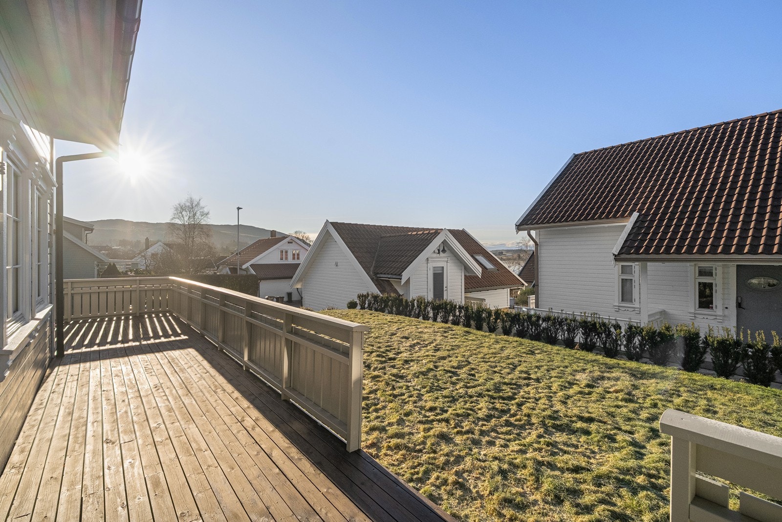 Terrasse og hage Galleribilde