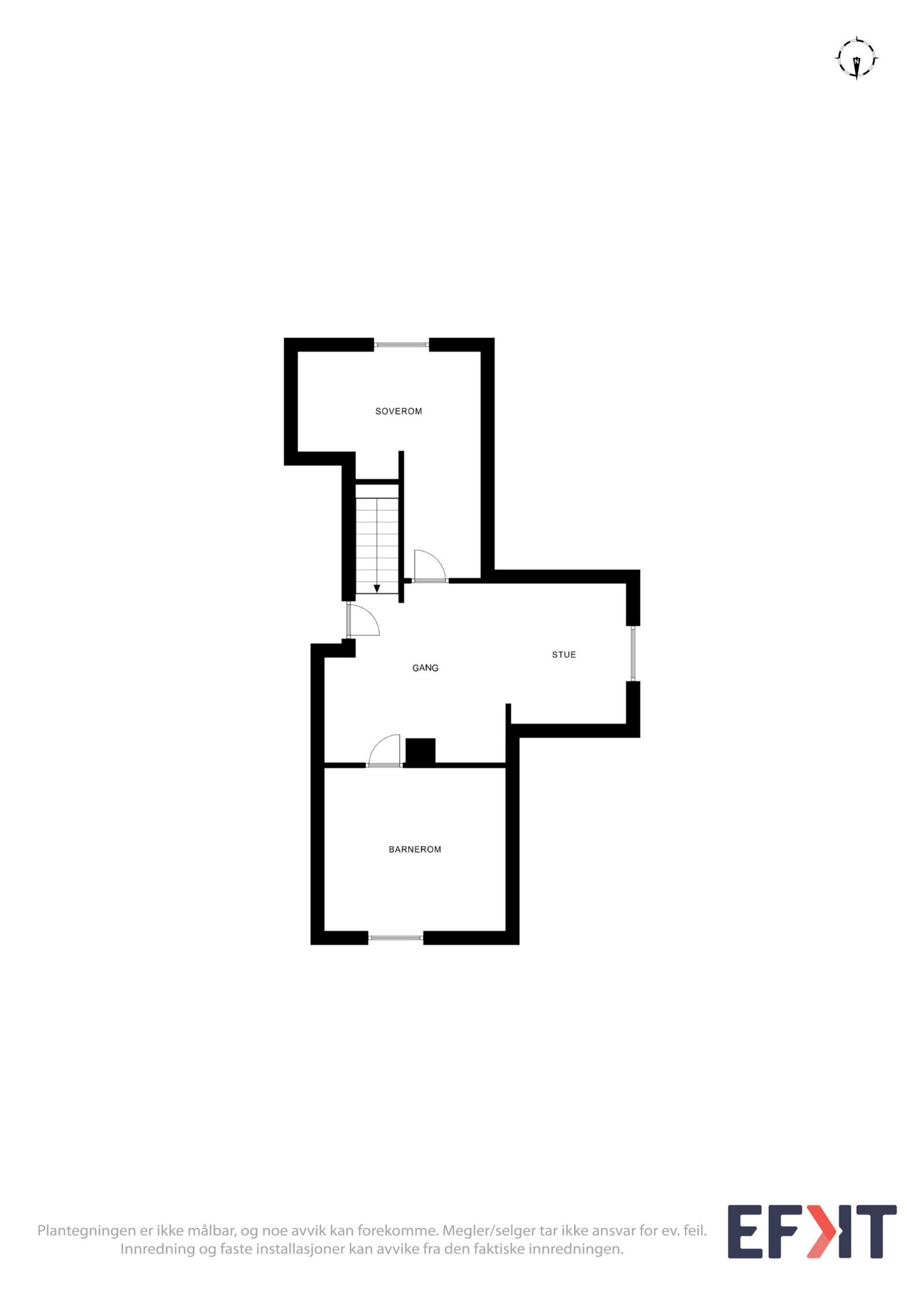 Plantegning 2. etasje. Galleribilde