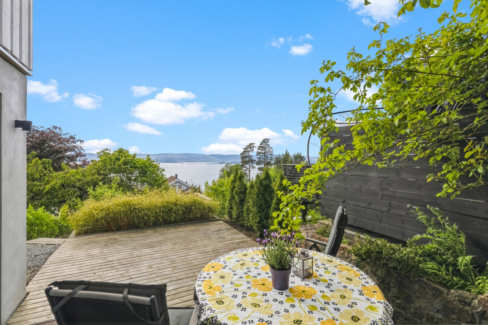 Egen privat uteplass til utleiedelen Galleribilde