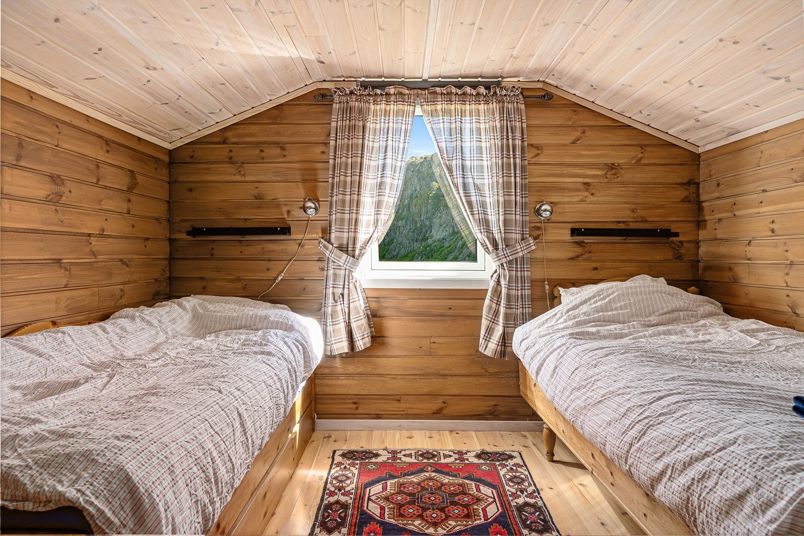 2. etasje er tegnet inn som hems i originale tegninger. Galleribilde