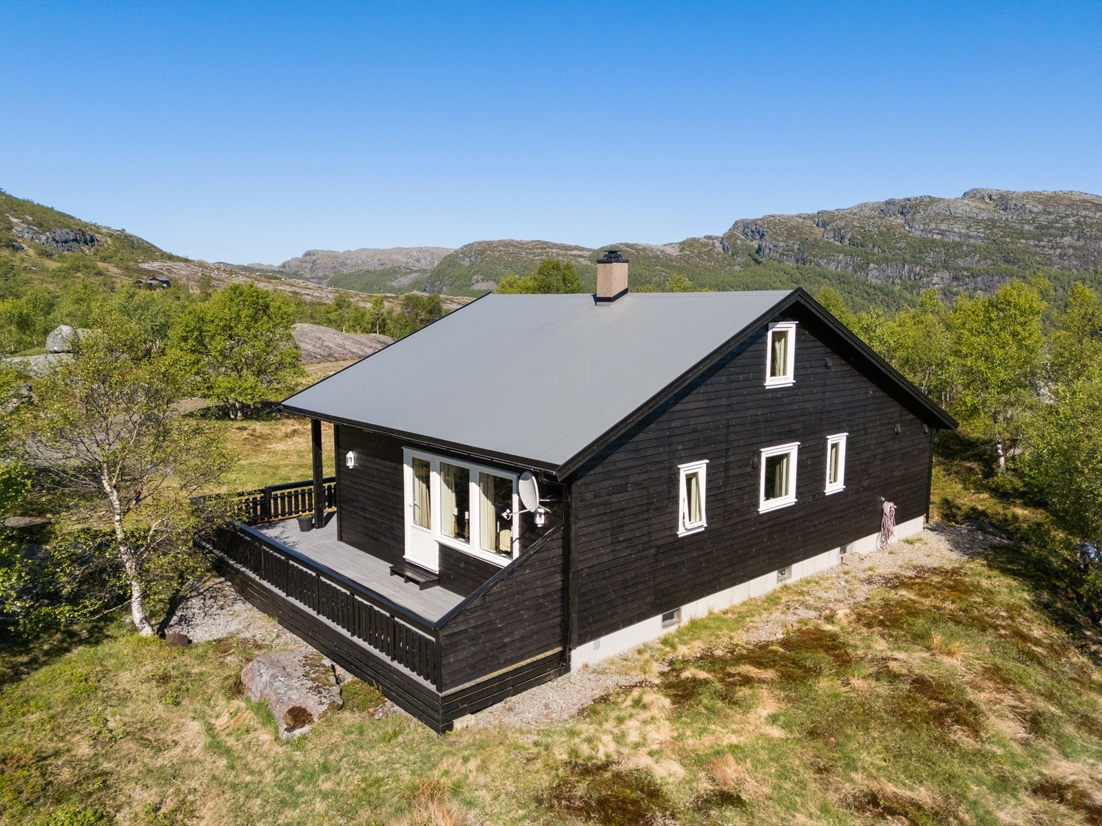 Hytten har en gjennomgående god standard fra byggeår 2008. Galleribilde