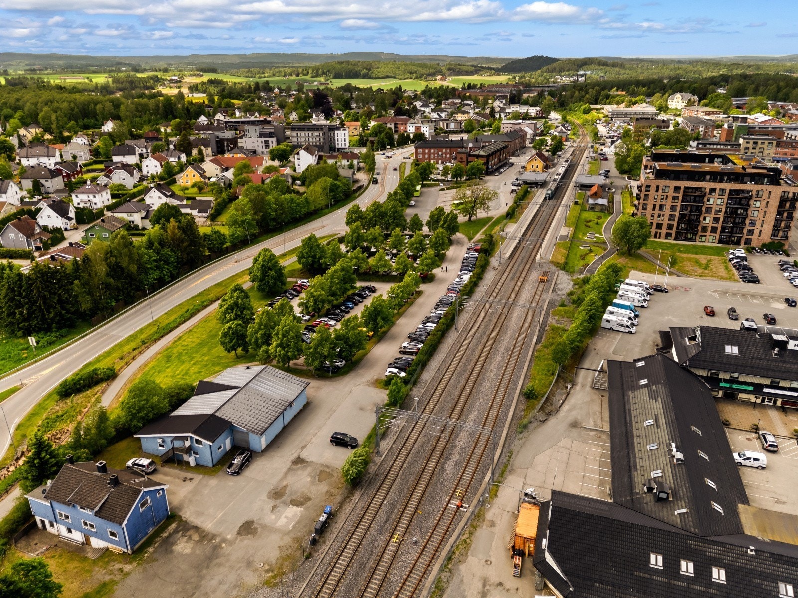 Midt i Askim sentrum Galleribilde