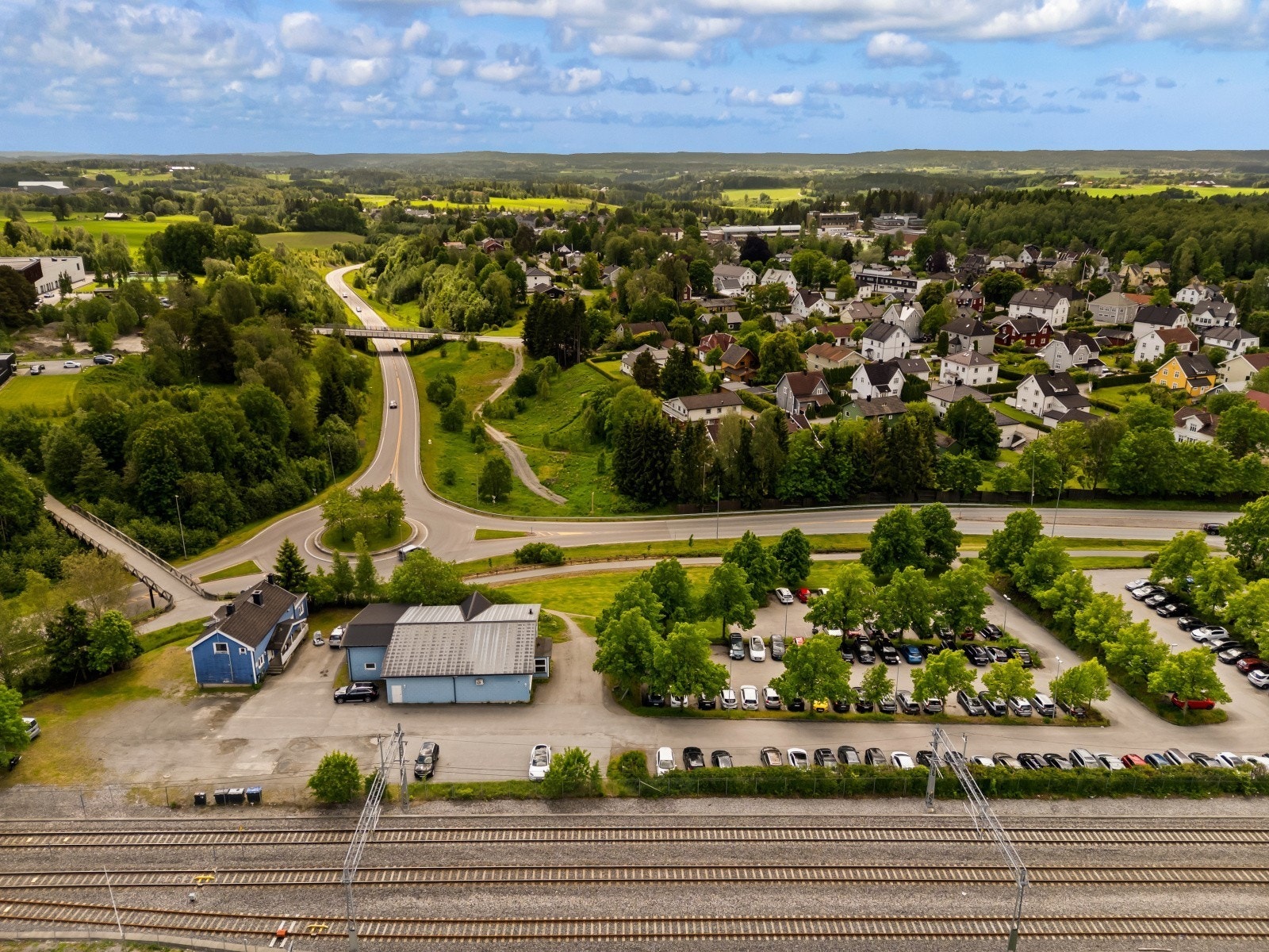 Midt i Askim sentrum Galleribilde