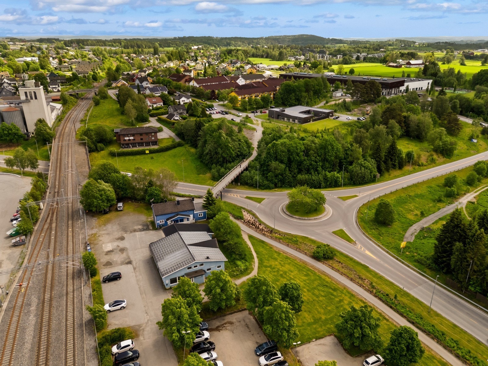 Midt i Askim sentrum Galleribilde