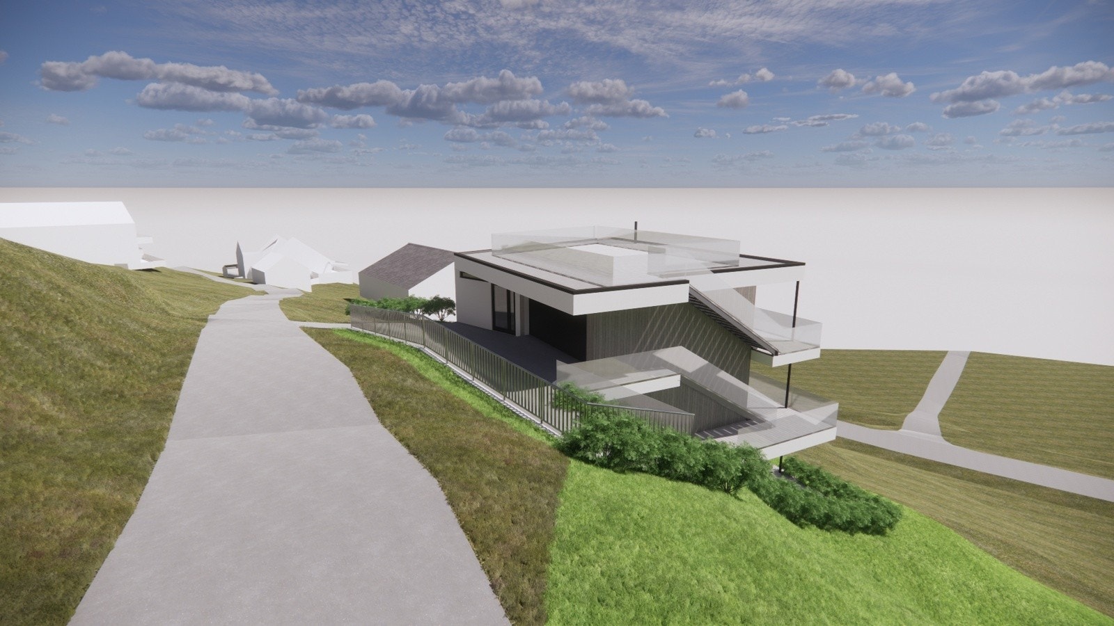 Tegninger iht. rammetillatelse. Galleribilde