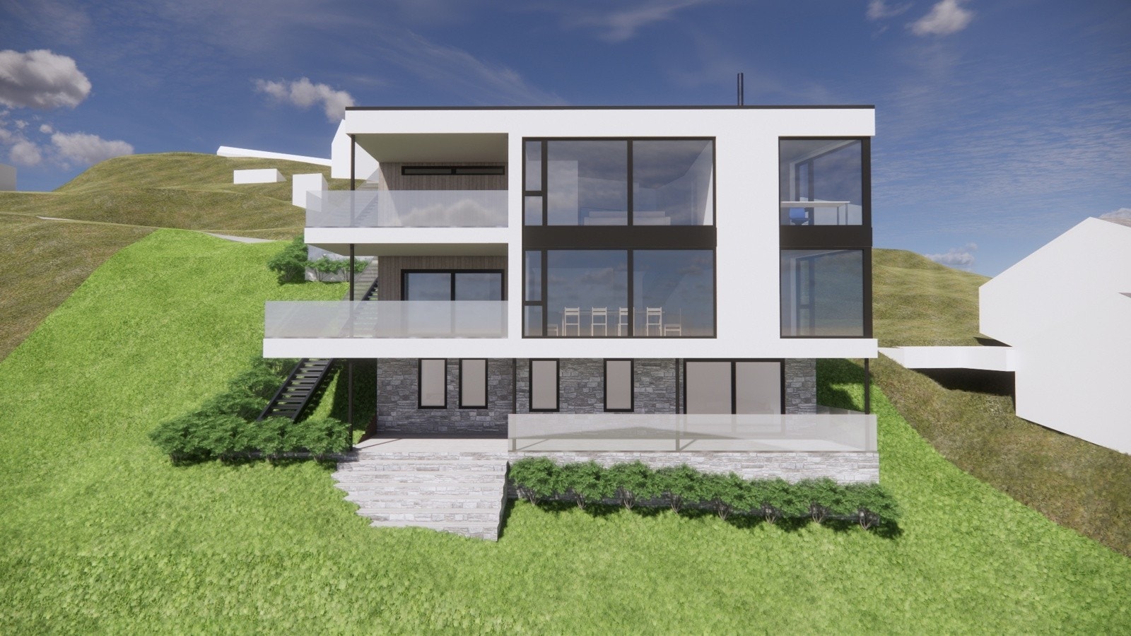 Tegninger iht. rammetillatelse. Galleribilde