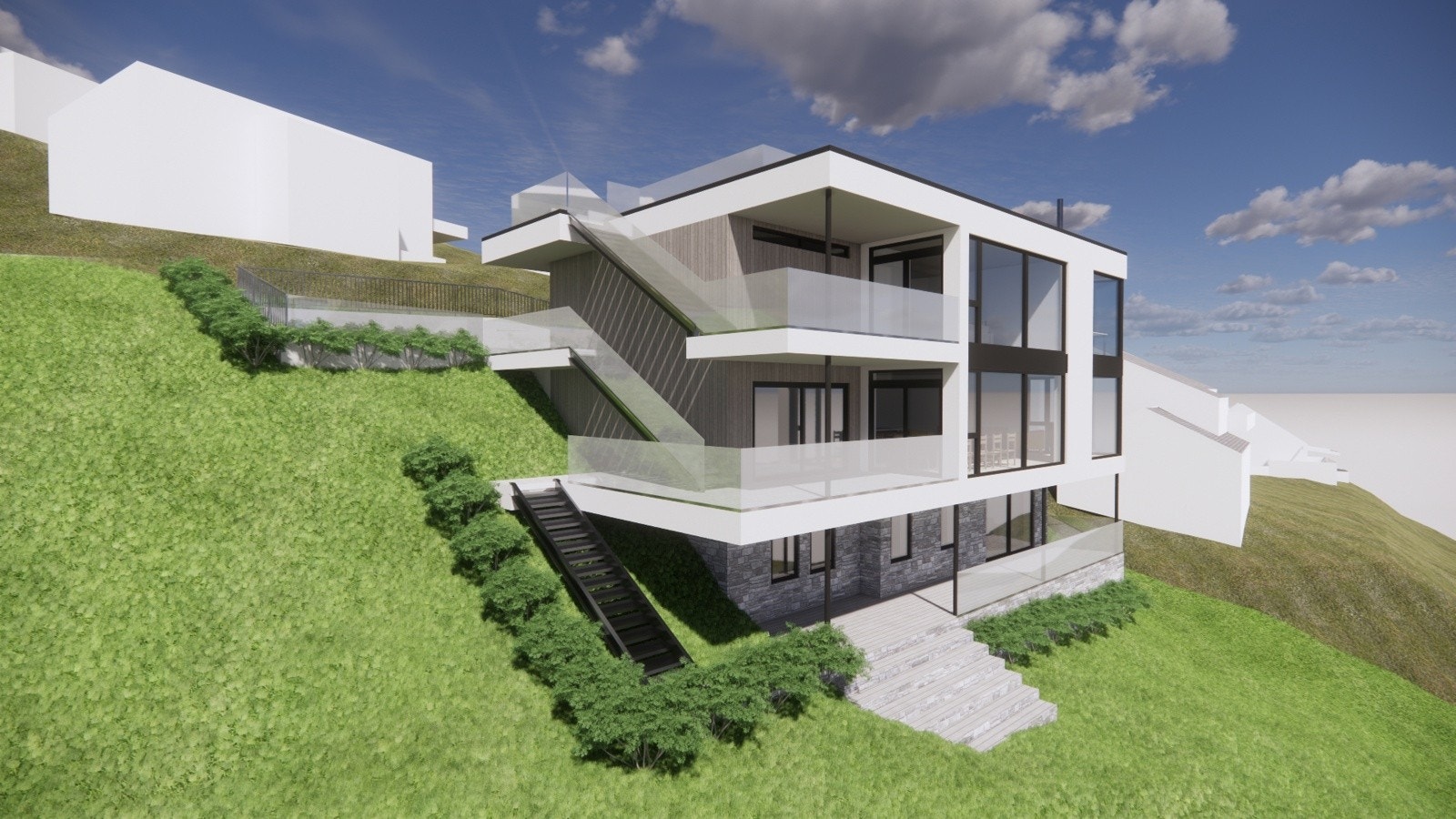 Velkommen til Petterstuveien 10 - Tegninger iht. rammetillatelse. Galleribilde