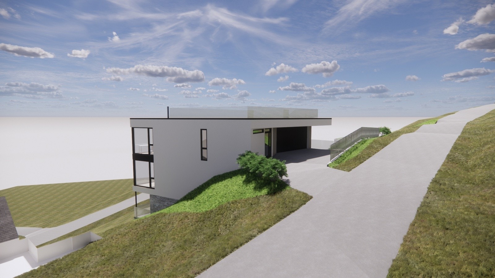 Tegninger iht. rammetillatelse. Galleribilde