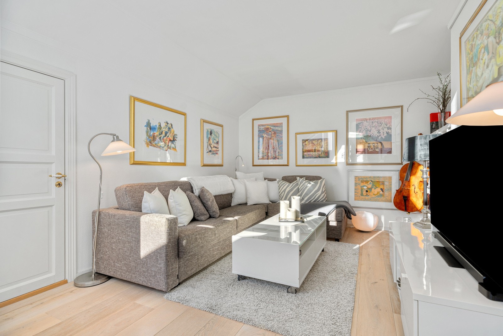 Loftstue Galleribilde