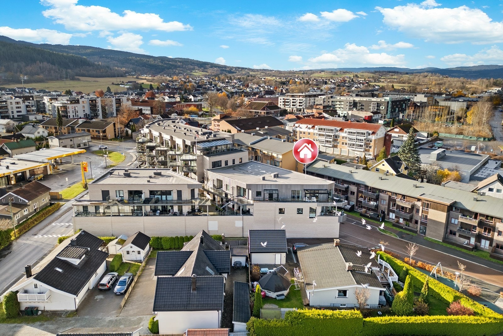 Sentralt i sentrum av Mjøndalen Galleribilde