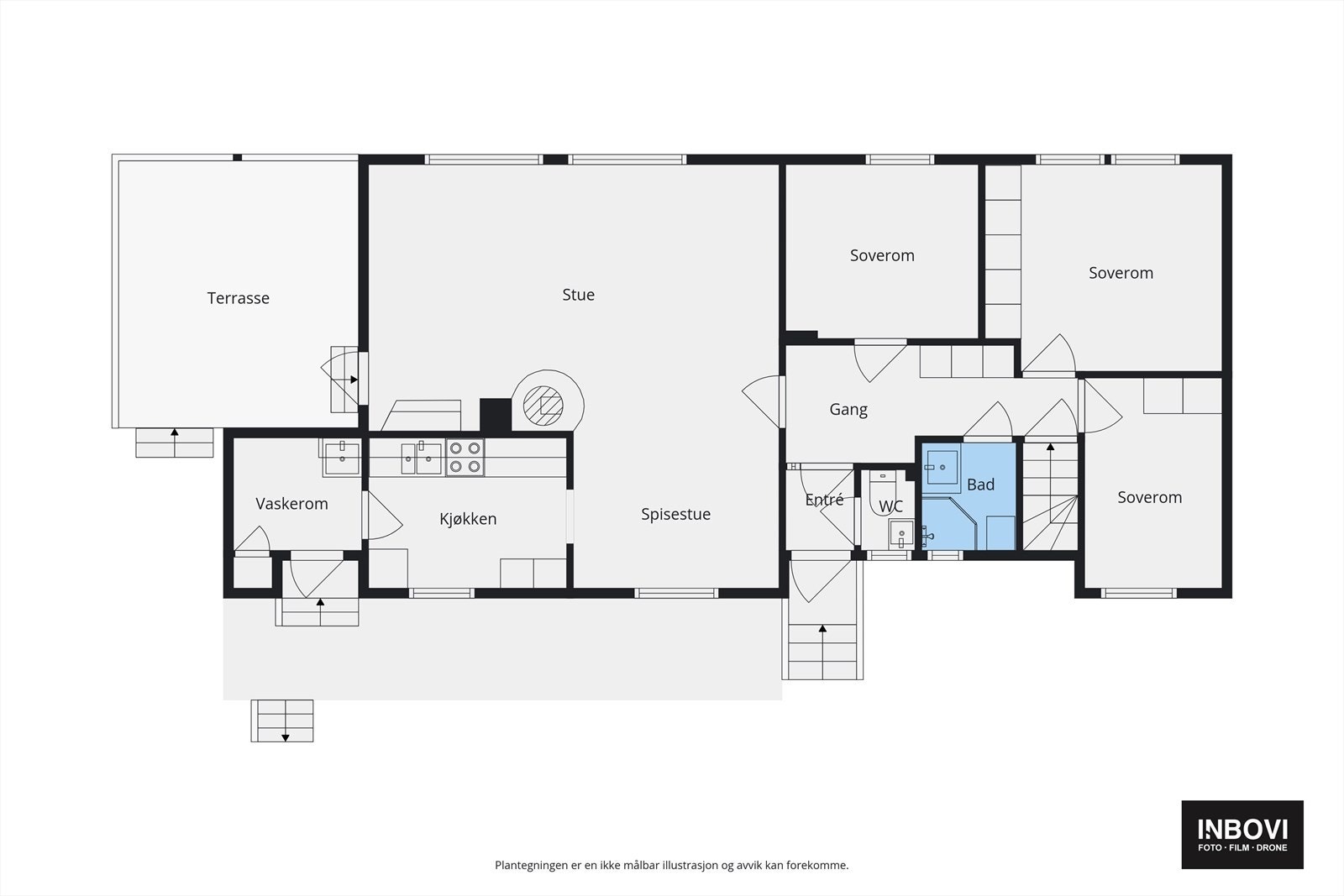 Plantegning | Hovedetasje Galleribilde