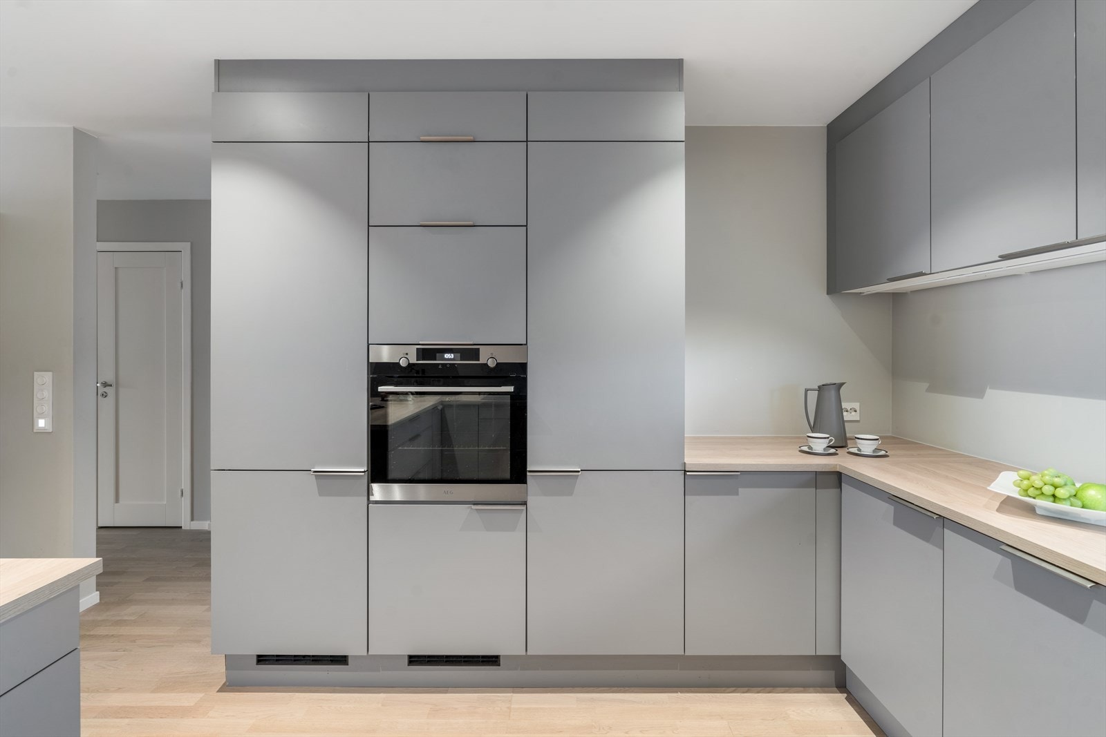 Alle hvitevarer er integrert Galleribilde