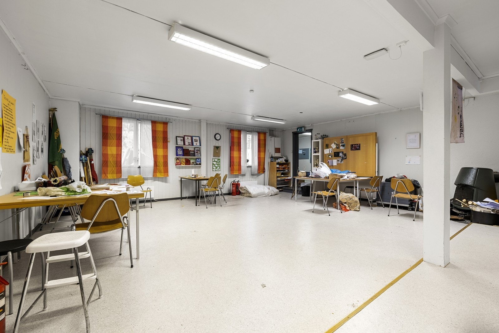 Rommet har slitesterkt gulvbelegg og god belysning. Galleribilde