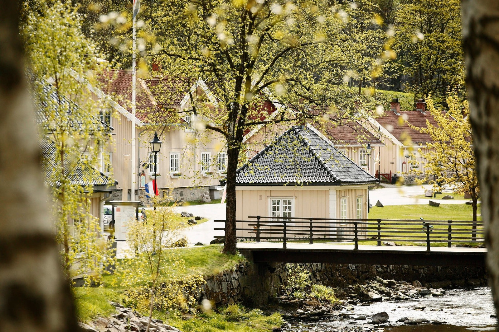 Bærums Verk er kjent for sin rike historie og sine flotte naturskjønne omgivelser Galleribilde