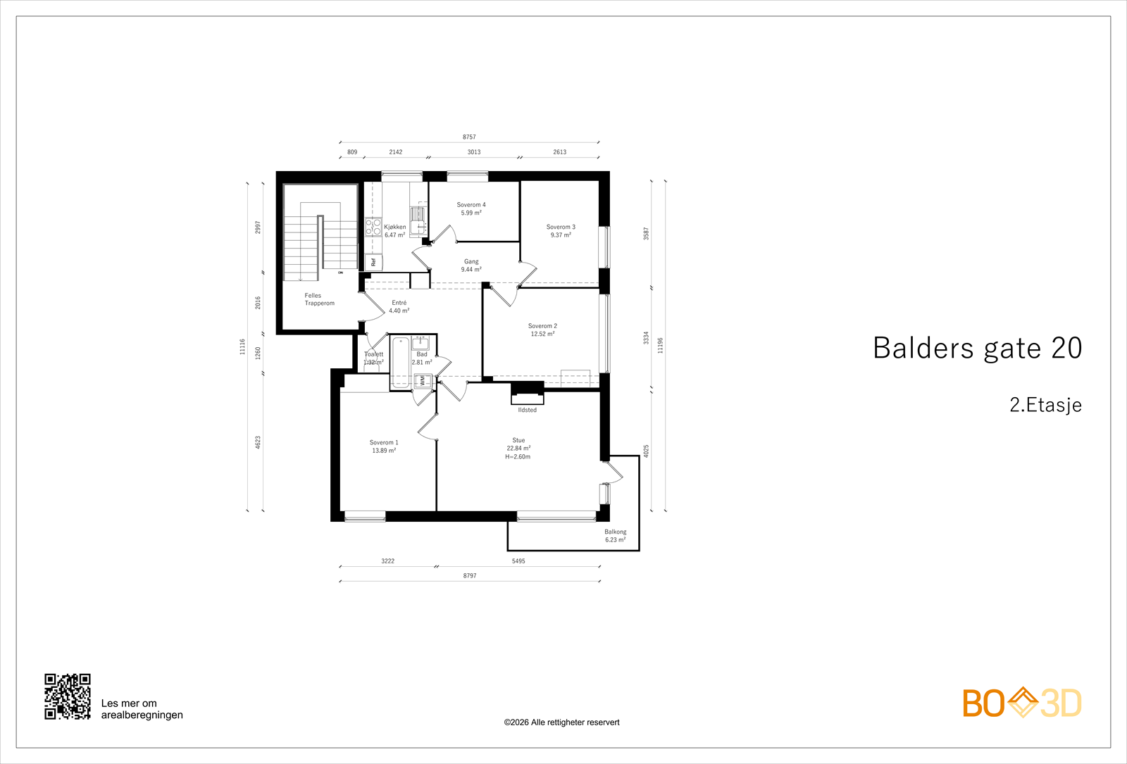 Plantegning. Galleribilde