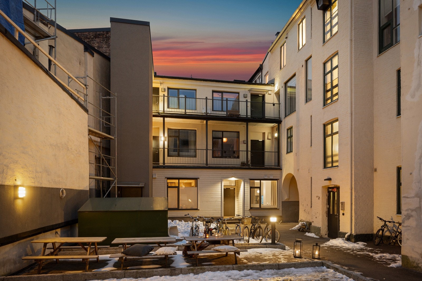 Gården er ombygget og modernisert i 2014. Galleribilde