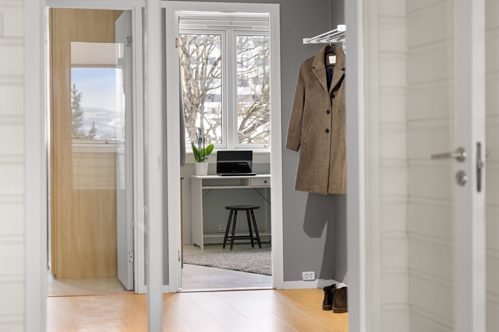 Nye vinduer i regi av borettslaget i 2023. Galleribilde