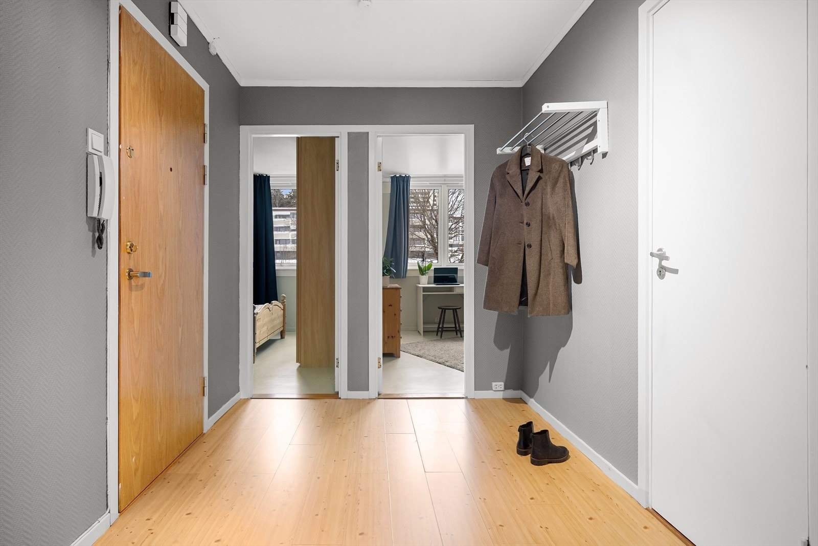 Leiligheten består av to romslige soverom. Galleribilde