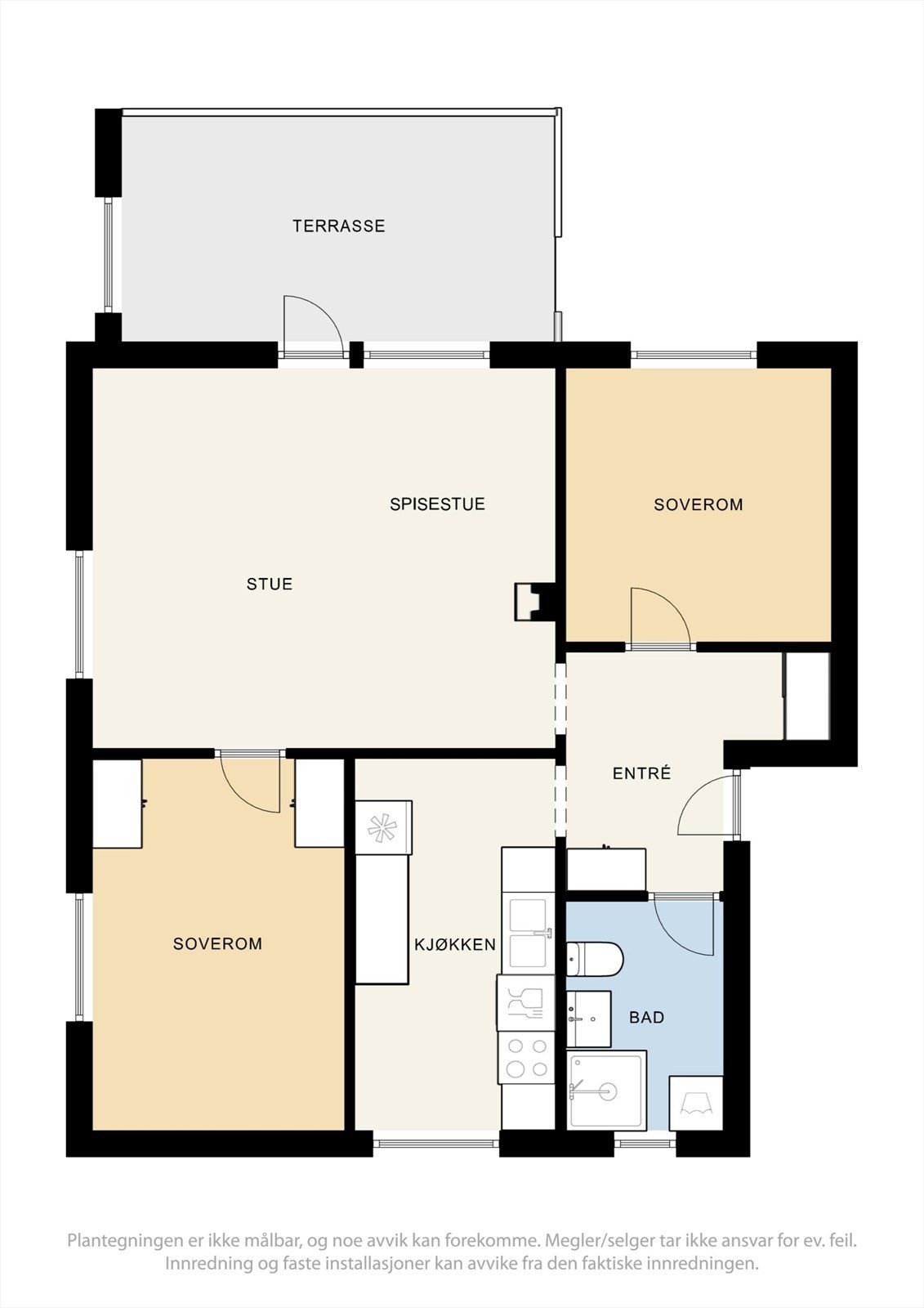 Plantegning. Galleribilde