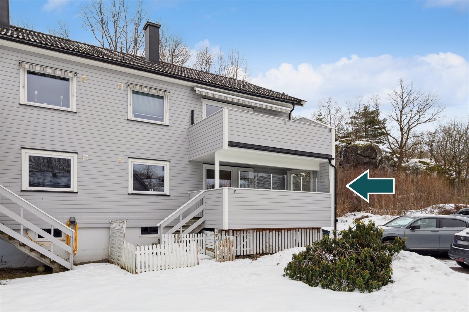 Her bor man i rolige omgivelser i Braarudåsen med kort vei til fine turterreng og ca 15 min gange til sentrum. Galleribilde