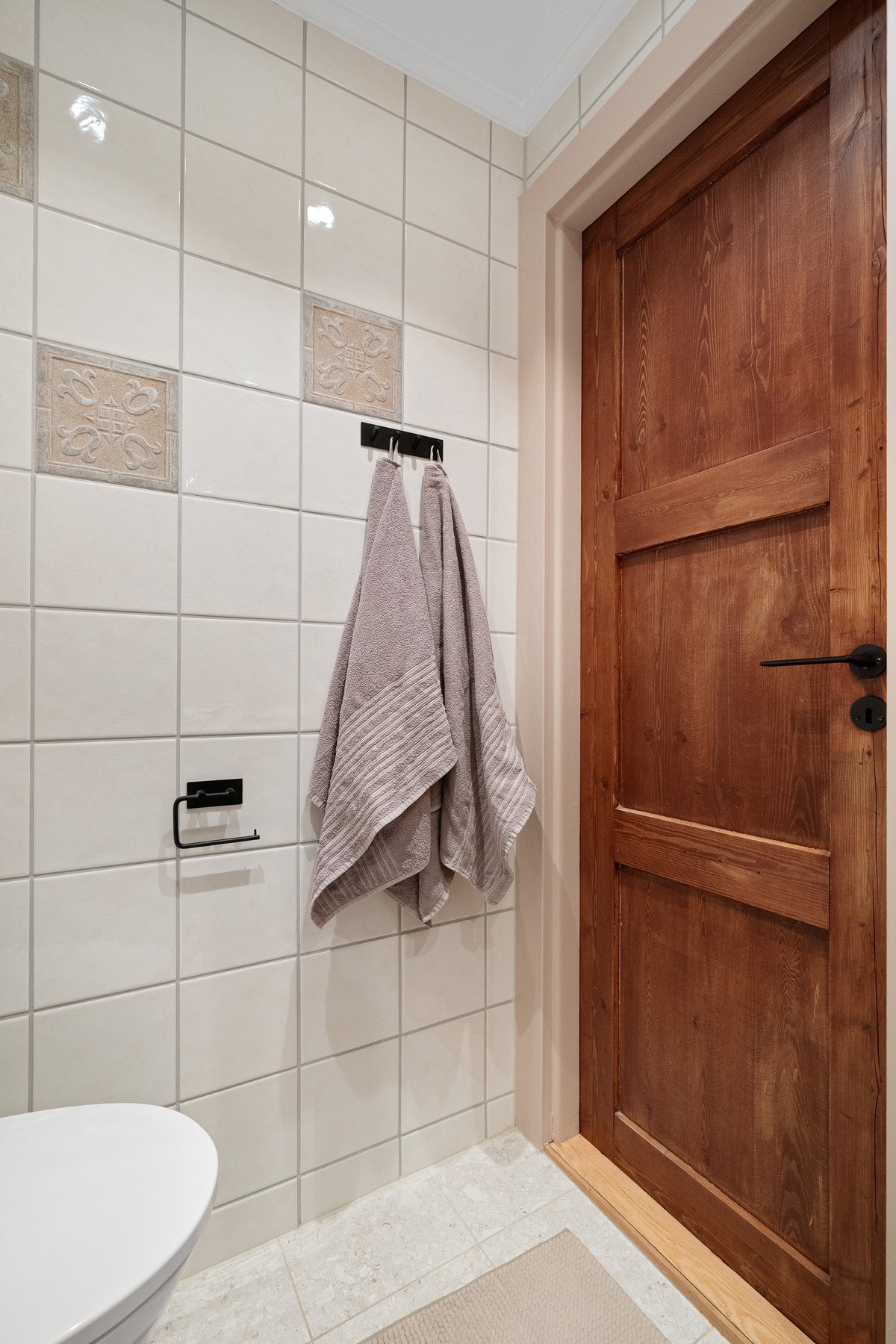 Det er gulvvarme på badet. Galleribilde