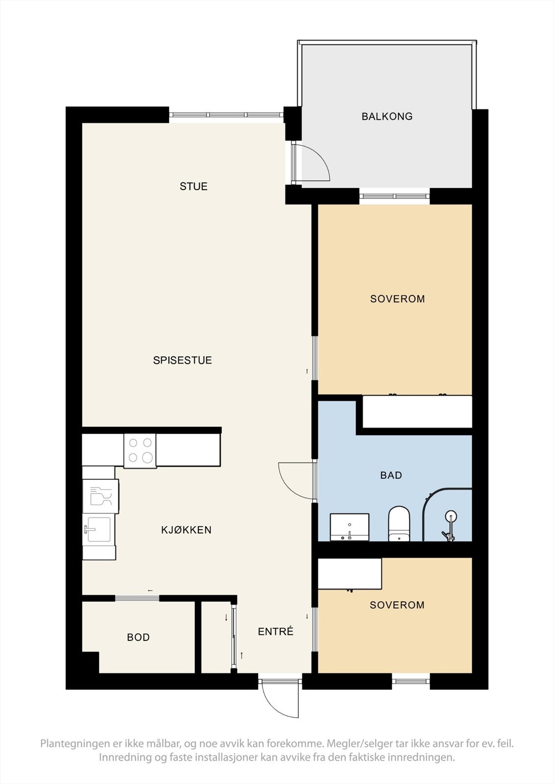 Plantegning. Galleribilde