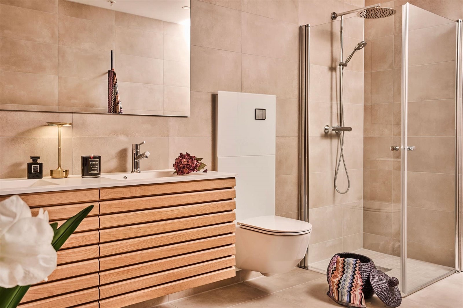 Hovedbad i tilknytning til hovedsoverom Galleribilde