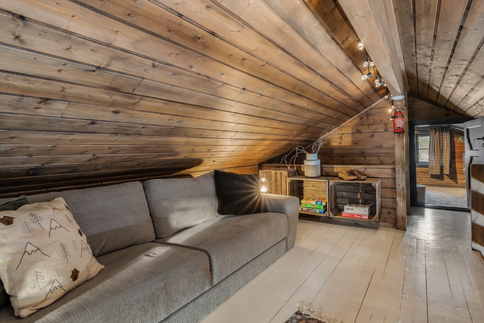 Ekstra stue som gir mulighet for å trekke seg tilbake Galleribilde