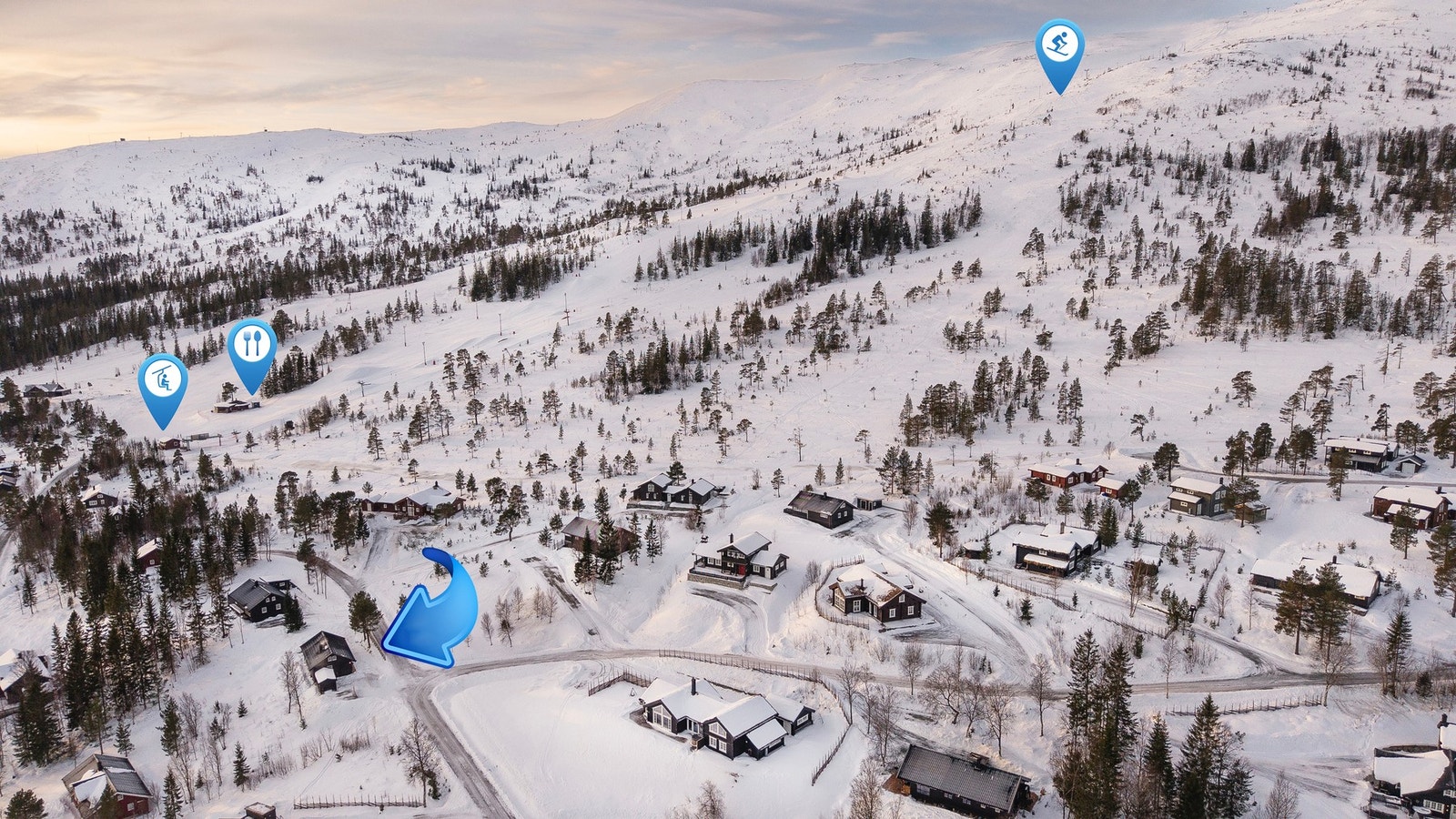 Oversiktsbilde av nærmiljøet Galleribilde